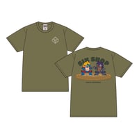 相撲ロボTEE ライトオリーブ
