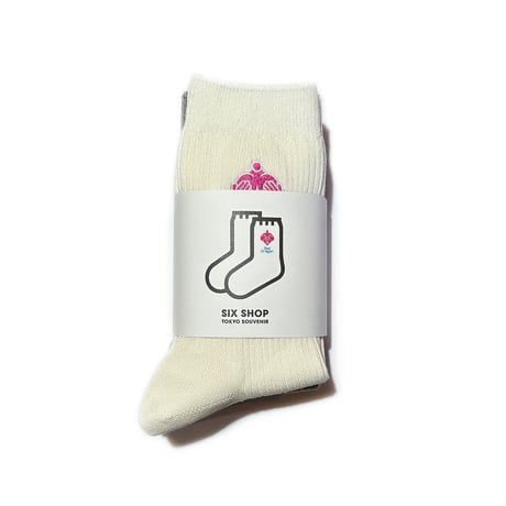 刺繍ソックス3色パック　Embroidered Glamorous Logo Socks 3-Pack