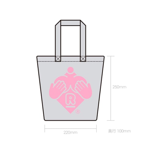 グラマラスロゴトートバッグ　Glamorous Logo Tote Bag