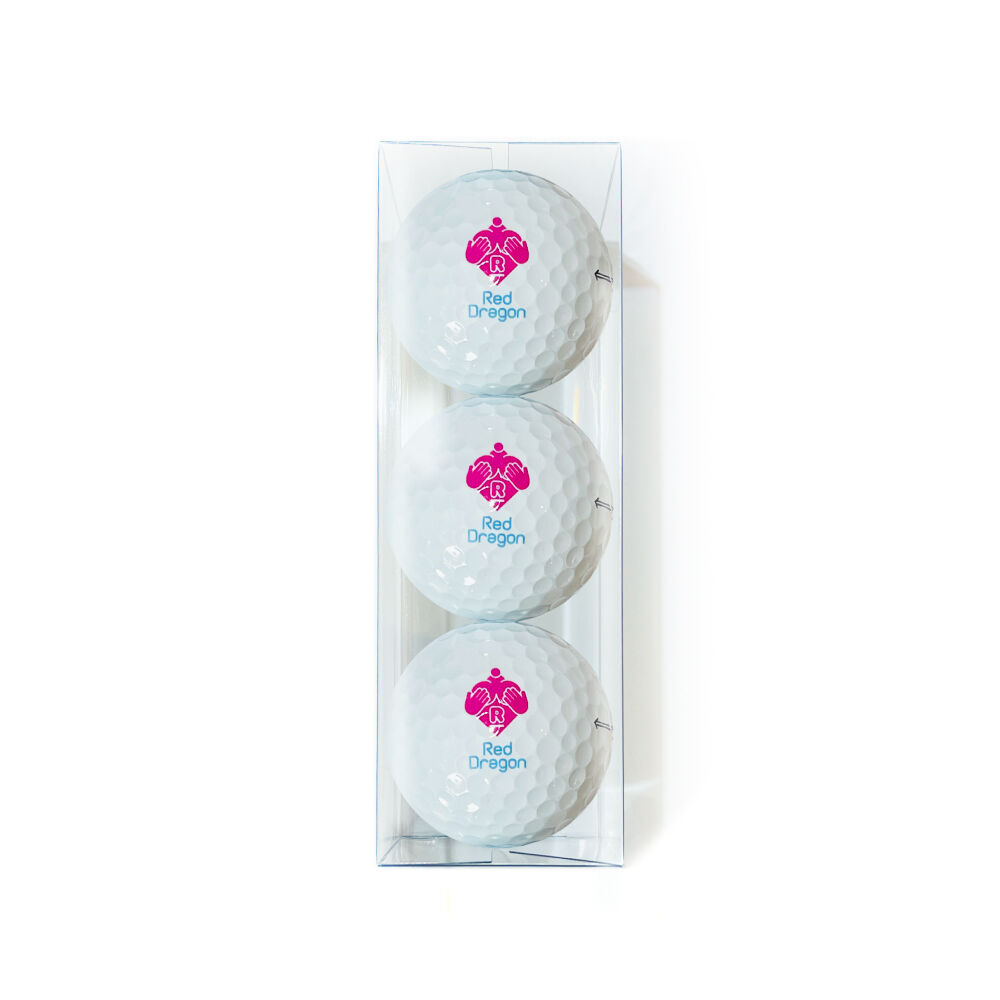 ゴルフボール3個セット　3 Piece Golf Balls