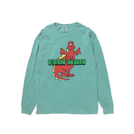 ドラゴンロンT　DRAGON Long Sleeve T-shirt（Green）