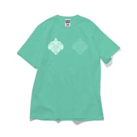 W グラマラスロゴ Tシャツ　W Glamorous Logo T-shirt （Luminous × Clear）