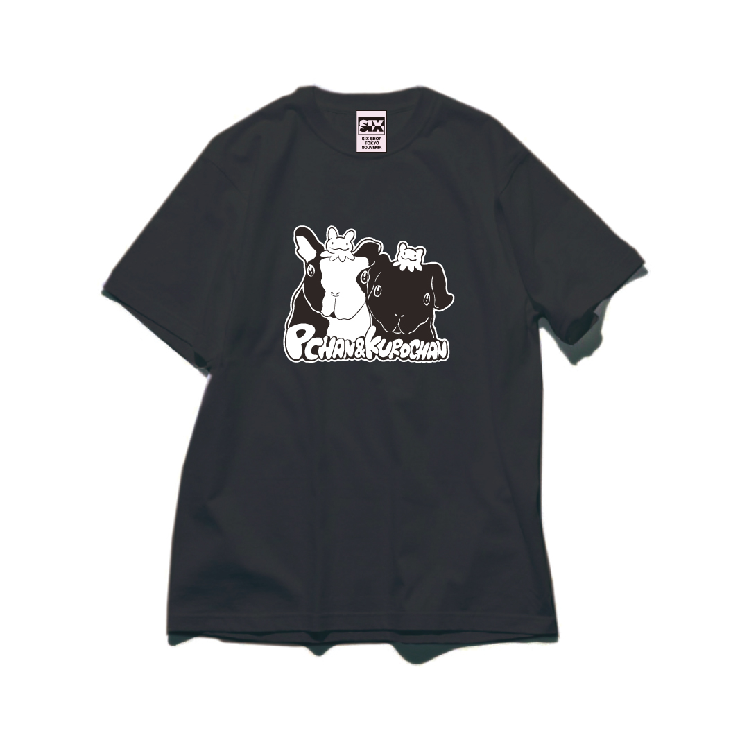 ピークロちゃんTシャツ ブラック | SIX SHOP TOKYO SOUVENIR