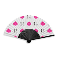 ロゴ扇子　Logo folding fan