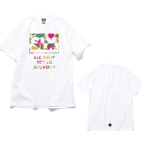 ボックスロゴTシャツ ホワイト　Box Logo Tee（Wood Land Camouflage）