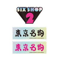 SIX SHOP 2周年ステッカーセット