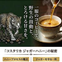 コスタリカジャガーハニー　とろける甘さと野生の鼓動