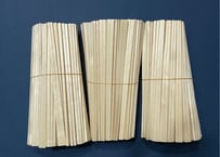 アスペン箸①　元禄〈厚さ4.2㎜〉　八寸(20.5cm)　5,000膳