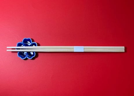 竹箸⑥　角箸　白巻紙　九寸(24cm)　3,000膳