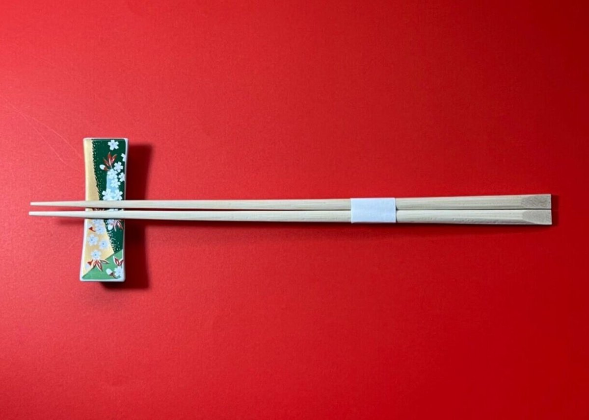 竹箸④ 角極細天削 白巻紙 23.5㎝ 1,500膳 | 吉野杉箸・割箸マルモ