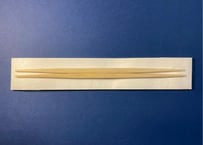 吉野杉箸⑰　卵中　両三折　九寸(24cm)　1,400膳