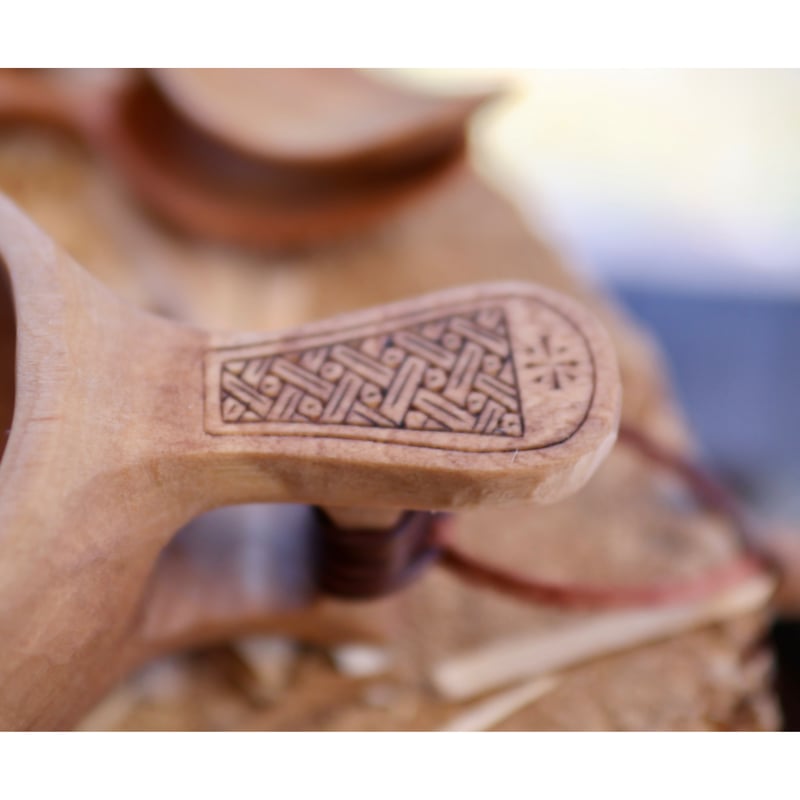 白樺のククサとスプーンのセット | Ryuji Woodworks