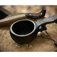 白樺のククサとスプーンのセット | Ryuji Woodworks