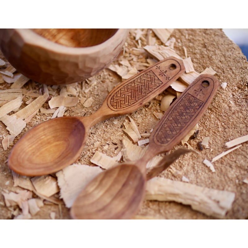 ククサ&スプーンセット　フィンランド ククサ&スプーンセット フィンランド