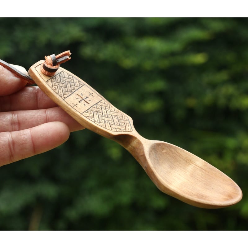 白樺のククサとスプーンセット2 | Ryuji Woodworks
