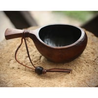 白樺のククサとスプーンのセット | Ryuji Woodworks
