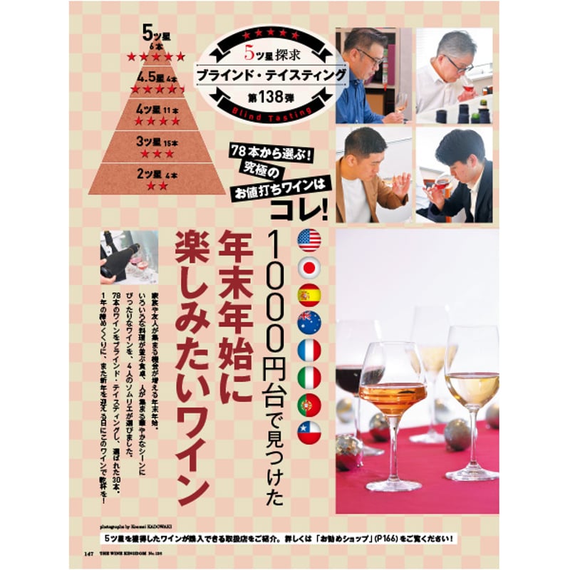 ワイン王国 2024年1月号 No.138 | ワインショップTSUDOI 雑貨店