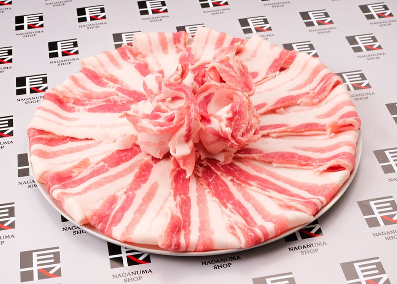 秋田県産笑子豚（えこぶー）】しゃぶしゃぶ用セット【ロース・バラ】 3