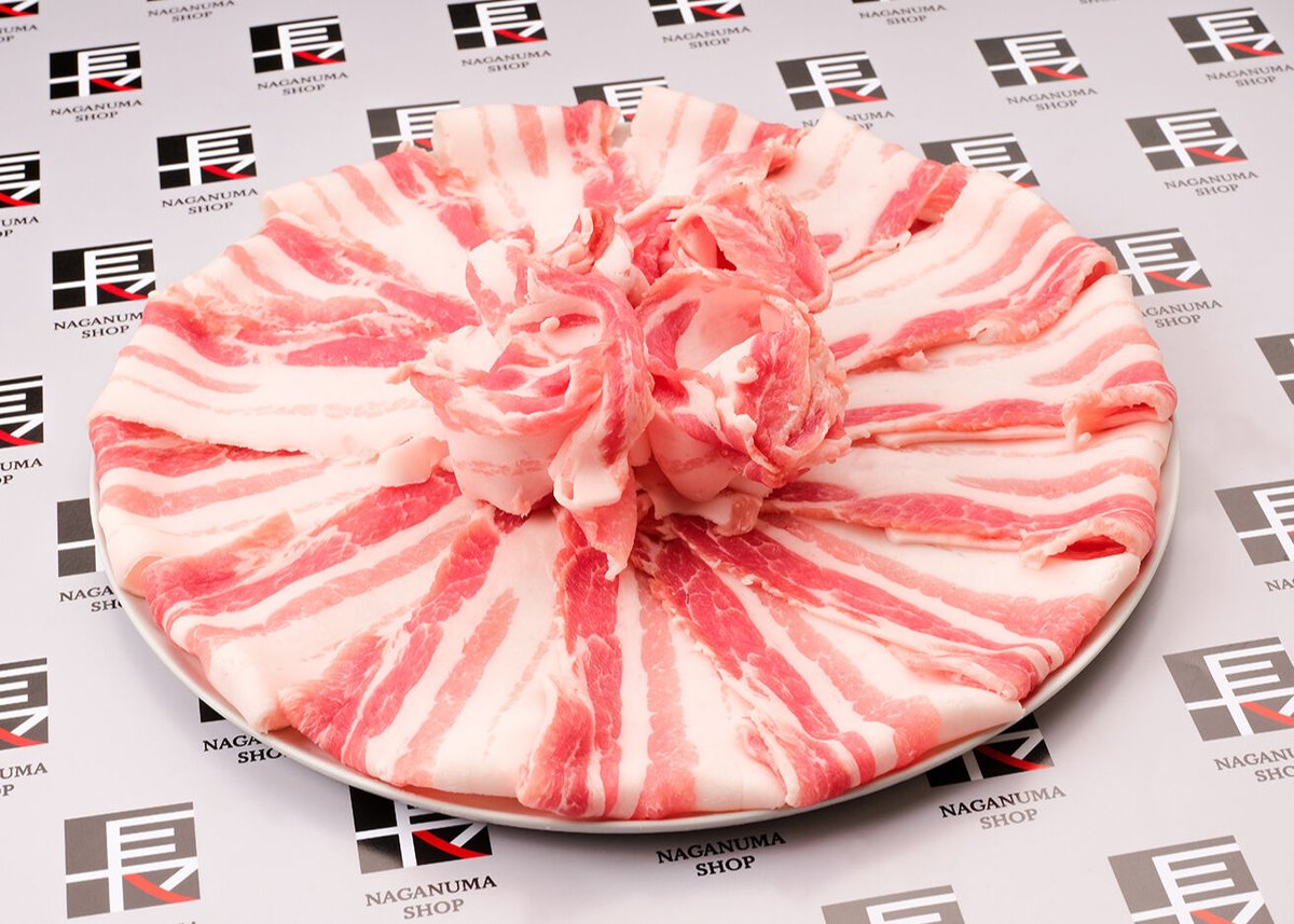 秋田県産笑子豚（えこぶー）】しゃぶしゃぶ用セット【ロース・バラ】 3