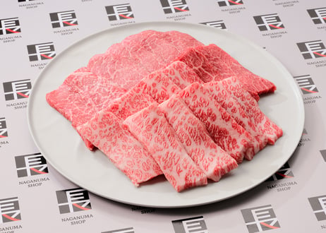 【秋田牛】焼肉用カット【上カルビ・カルビミックス】　2〜3人前