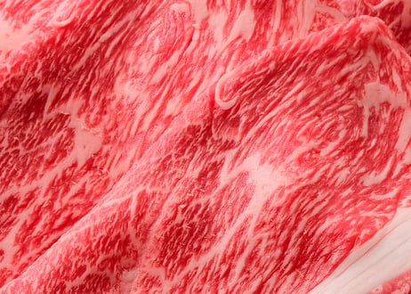 【秋田牛・稲庭うどん】すき焼きセット 【竹（バラ肉・モモ肉セット）】　3〜4人前