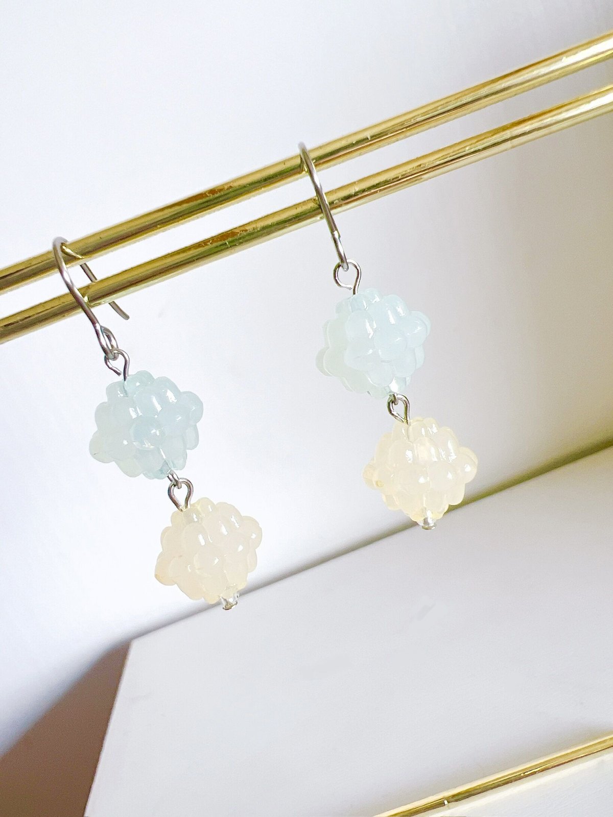 カラバリ3色】金平糖ピアス・イヤリング | peth handmade accessory  