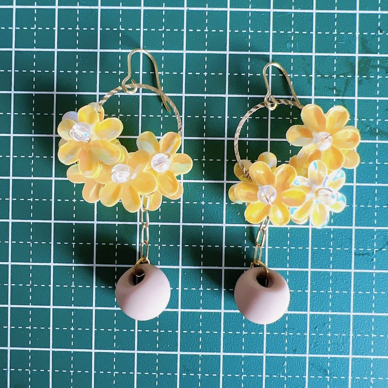 花籠ピアス・イヤリング | peth handmade accessory store
