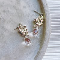 シルバーの雫ピアス・イヤリング