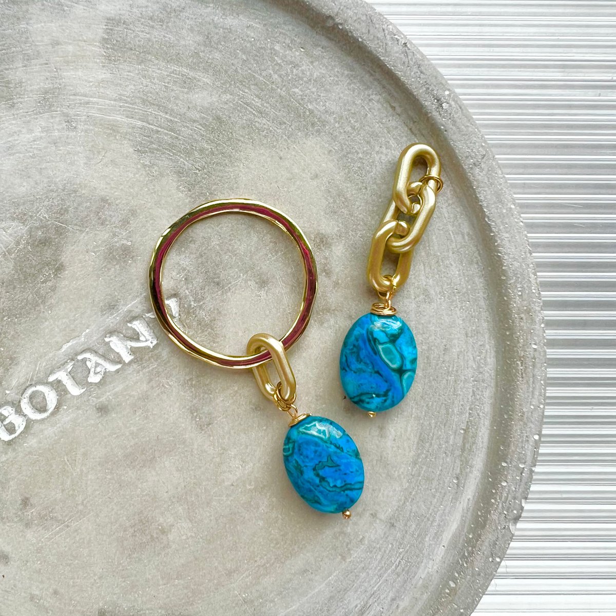 ♡期間限定販売【7】天然石グリーンクォーツァイトのチャーム、ピアス、イヤリング♡ ♡期間限定販売【7】天然石グリーンクォーツァイトのチャーム、ピアス