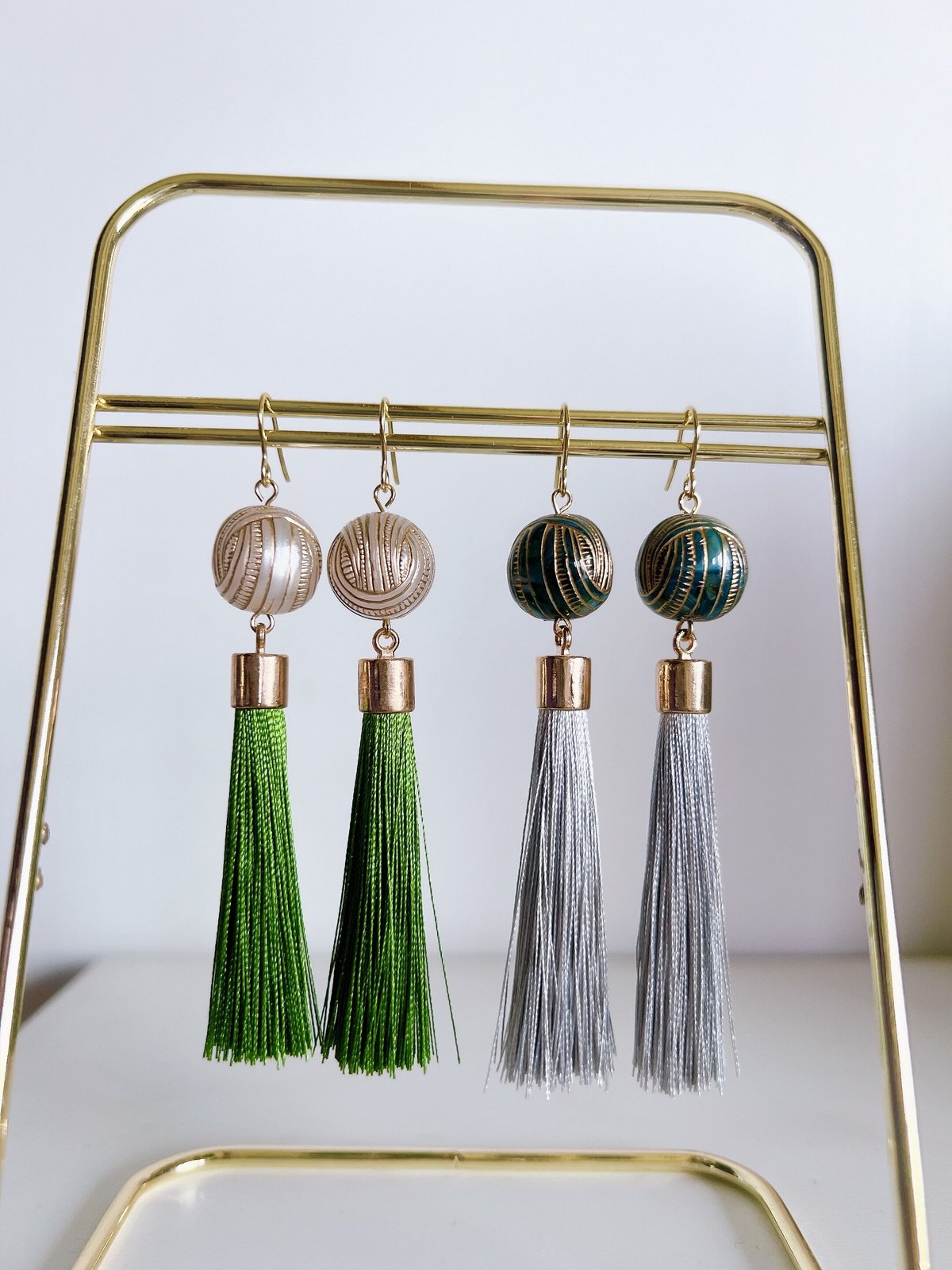 エスニックタッセルピアス・イヤリング | peth handmade accessory store