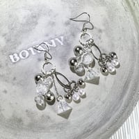 シルバークリアピアス・イヤリング