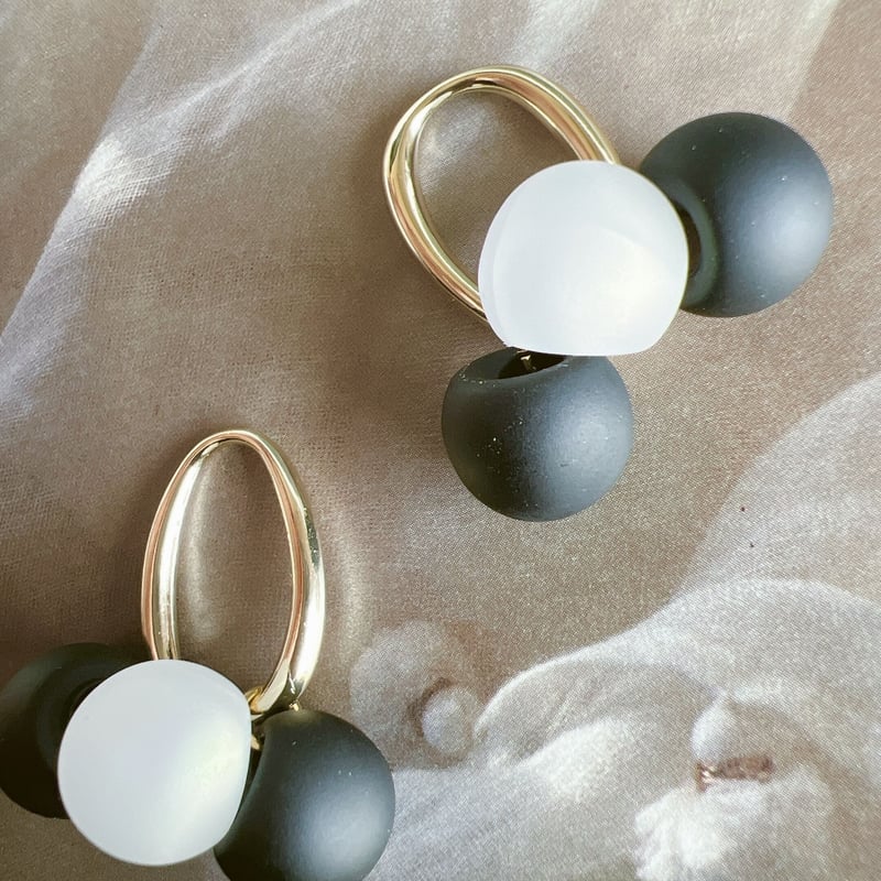 ポンポンピアス・イヤリング | peth handmade accessory store