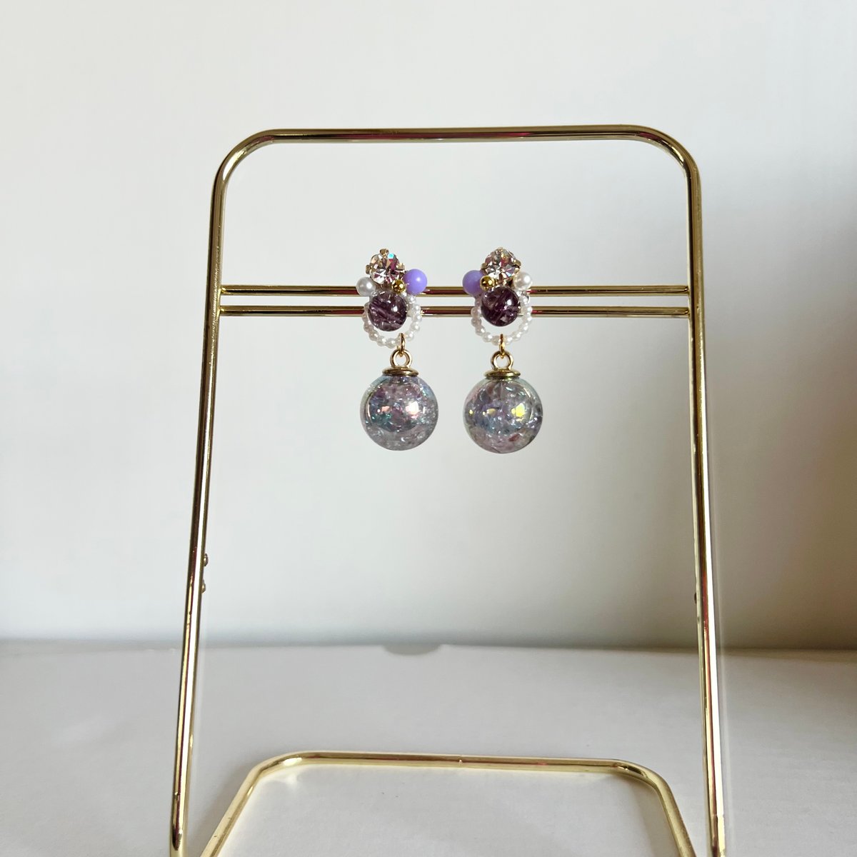 ♡ハンドメイド♡ビジューピアスイヤリング№161 ♡ハンドメイド♡ビジューピアスイヤリング№161