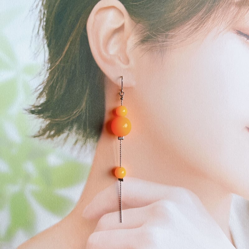 カラバリ4色】ネオンピアス・イヤリング | peth handmade accessory