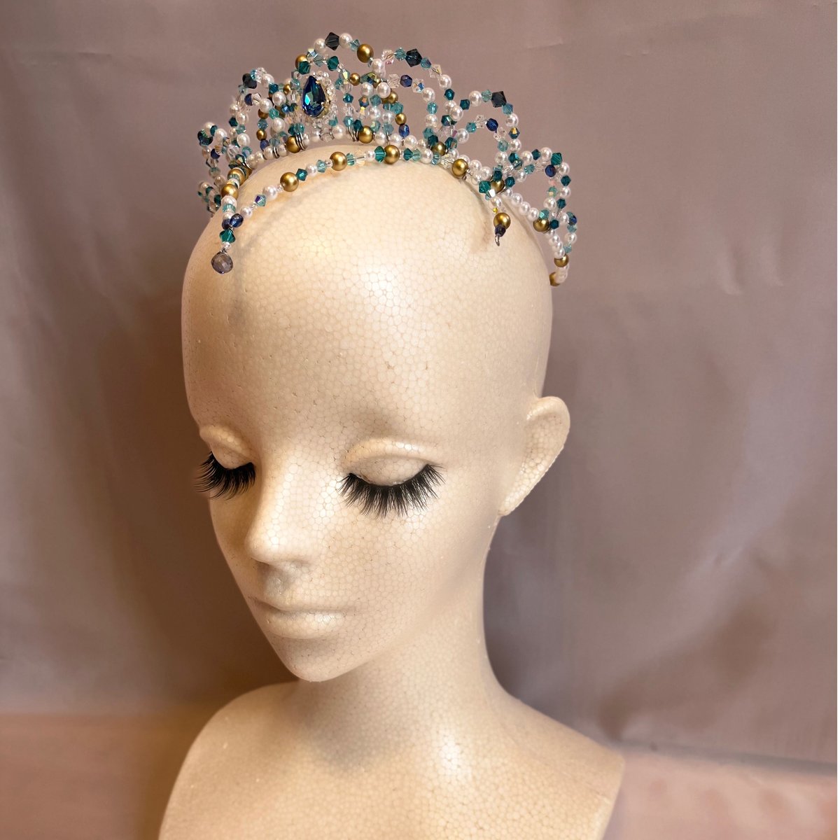 贅沢なゴールドティアラ＊バレエティアラ（No.211） 贅沢なゴールドティアラ＊バレエティアラ（No.211）