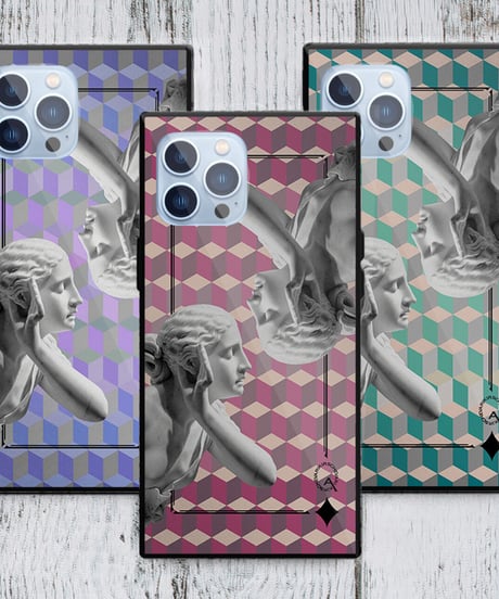 【iPhone Glass case】Geo No Listen
