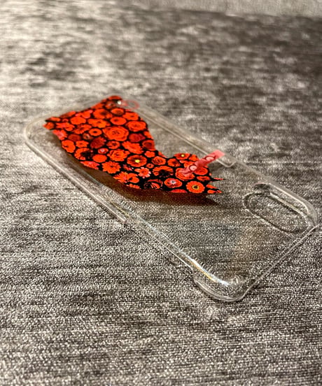 【iPhone Clear case】Flower Cat Eyes
