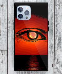 【iPhone Glass case】Sun Eye