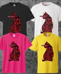 【T-Shirts】Flower Cat Eyes