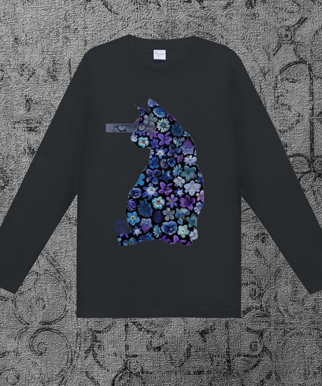【Longsleeve T-Shirts】Flower Cat Eyes