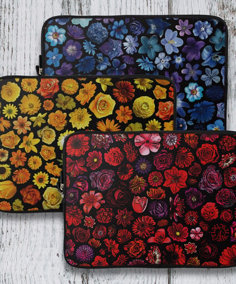 【Laptop case】Flwers