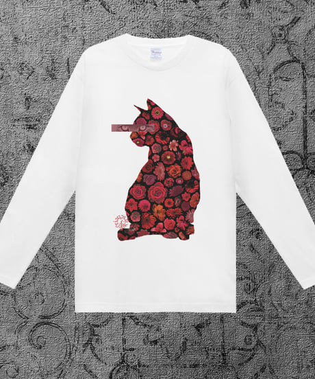 【Longsleeve T-Shirts】Flower Cat Eyes