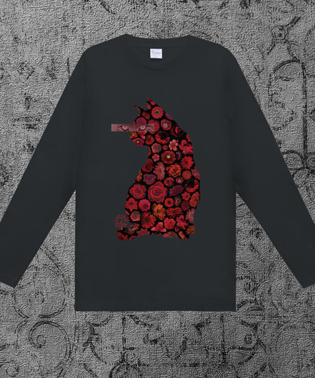 【Longsleeve T-Shirts】Flower Cat Eyes