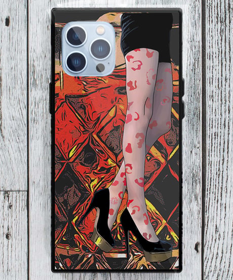 【iPhone Glass case】Animal Hives