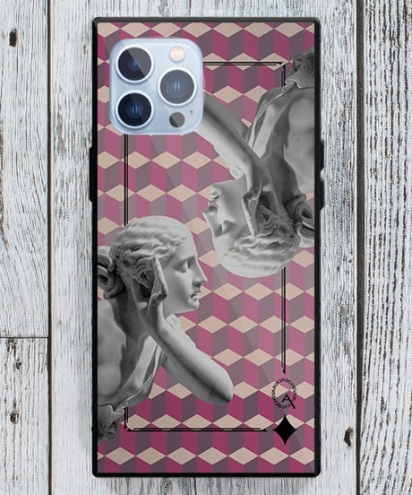【iPhone Glass case】Geo No Listen