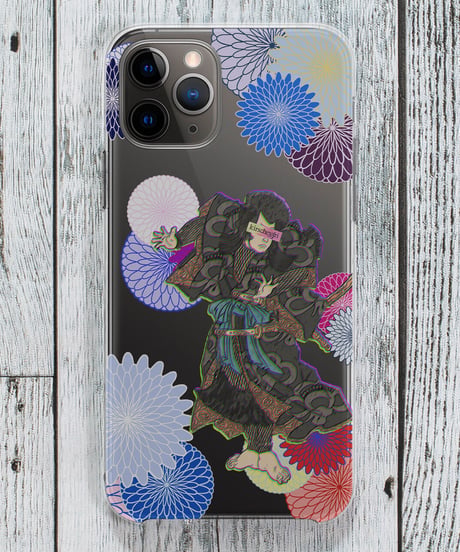 【iPhone Clear case】Clear JPP UKIYO
