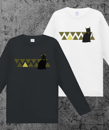 【Longsleeve T-Shirts】Triangle Bastet