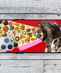 【iPhone Glass case】Junk Scream