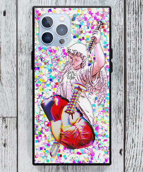 【iPhone Glass case】Heart Angel
