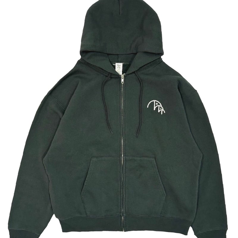 Test&Tiny&Tempo zip up hoodie - forestgreen | T